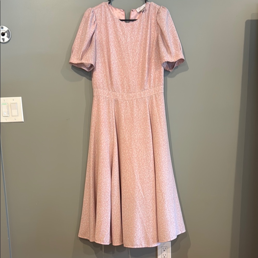 Rachel Parcell Pink Midi Dress